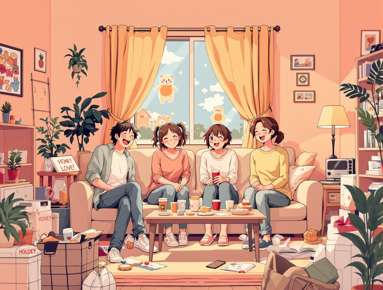 AI片作品 - 日常小剧场