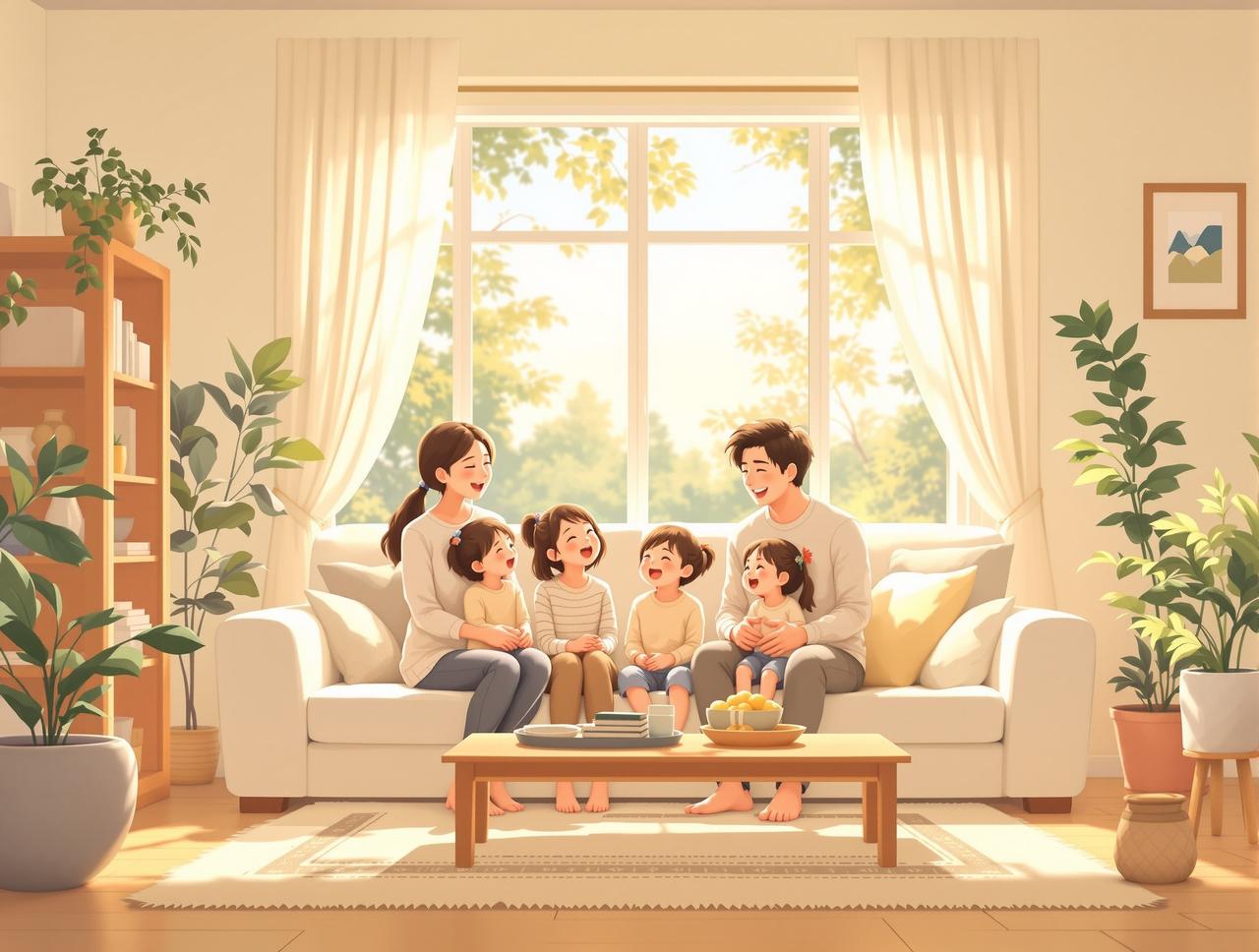 AI片 - 暖暖一家人 AI片作品 - 暖暖一家人