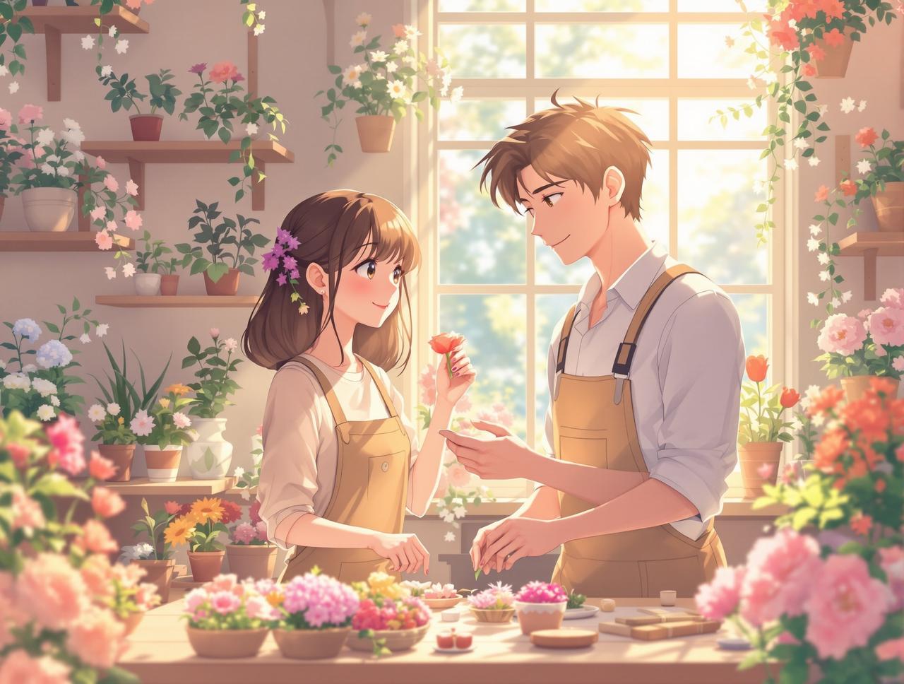 AI片 - 花开时节 AI片作品 - 花开时节